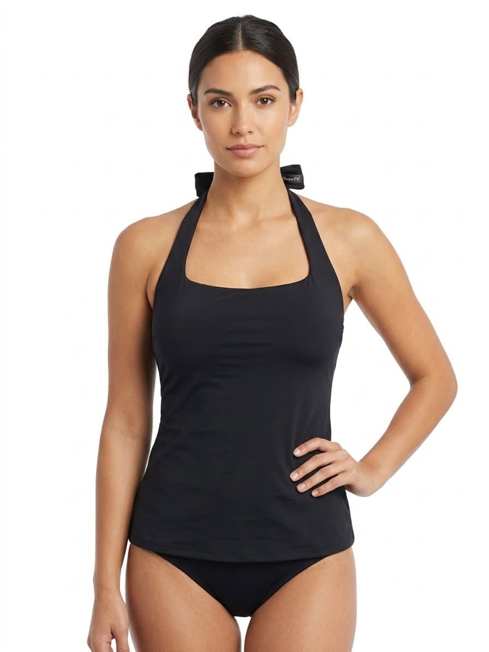 Shape Fx by Newport News Black Halter Top